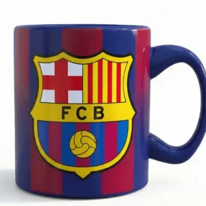 Oryginalny ceramiczny kubek FC Barcelona w klubowych barwach