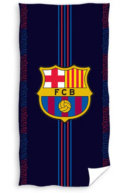 Ręcznik kąpielowy FC Barcelona 140x70 cm 100% bawełna